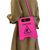 Caution Board Shape Handbag for Women  - Toy Store of Crazy Fun