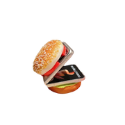 Samsunf Flip Z Hamburger Phone Case - Toy Store of Crazy Fun